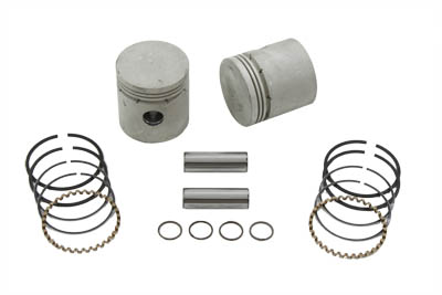 .040 Piston Kit with Thin Rings for Big Twin