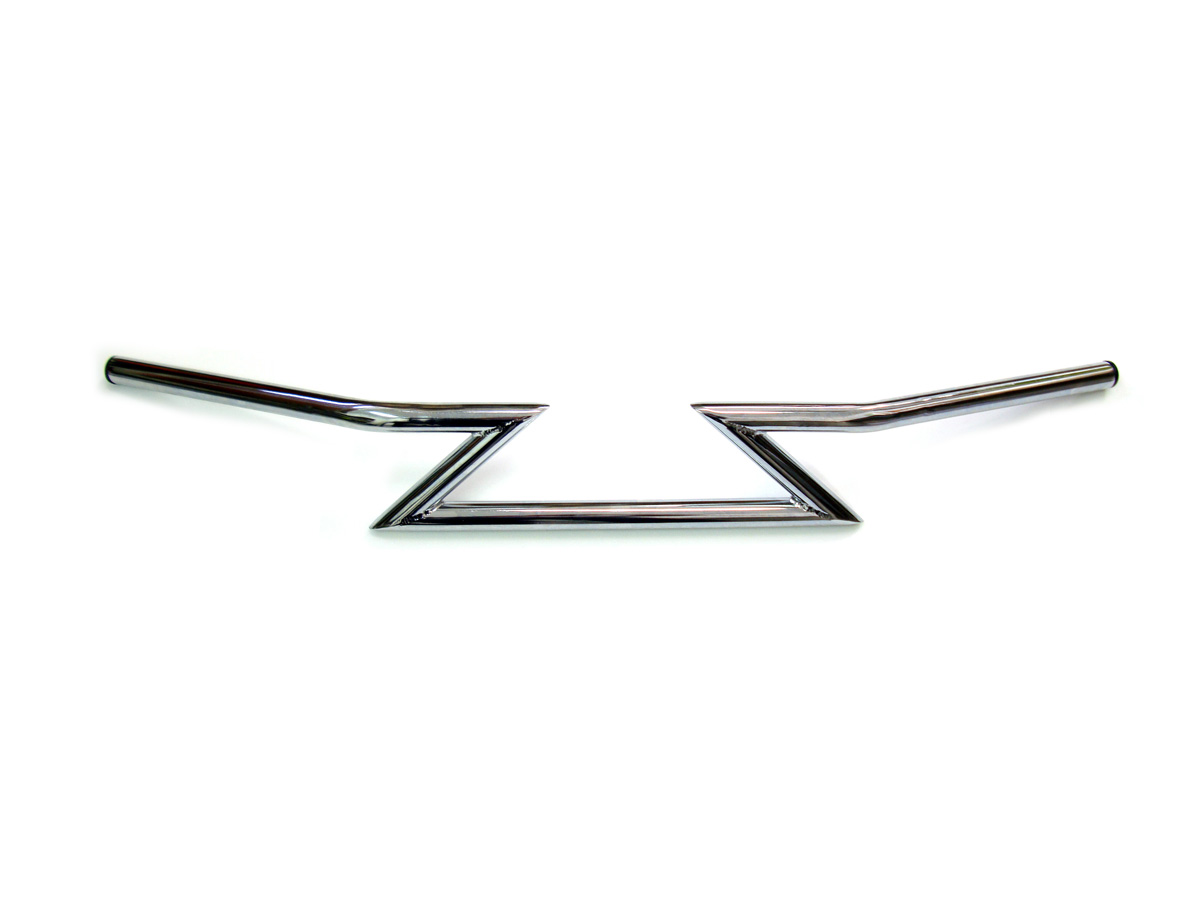 Chrome 4 Z Handlebars without Indents - Click Image to Close