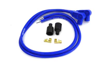 Universal Blue 8mm Pro Spark Plug Wire Kit - Click Image to Close
