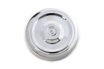 Chrome Round Bobbed Style 8 Air Cleaner Cover