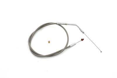 35.75" Stainless Steel Throttle Cable for Harley XL 1988-1995