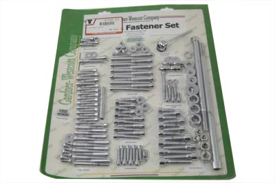 Allen Fastener Set Chrome for 2000-UP Harley Softail TC-88 - Click Image to Close