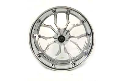 17" x 12" Billet Rear Wheel with 1" Bearings - Click Image to Close