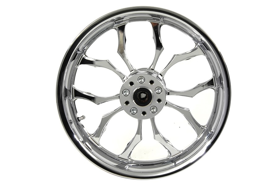 16" x 3.5" Rear Forged Alloy Wheel Recluse Style 1986-99 BT - Click Image to Close