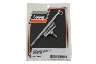Primary Cover Screw Kit Chrome - Click Image to Close